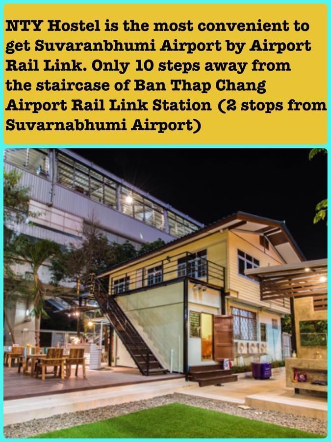 Nty Hostel Near Suvarnabhumi Airport Бангкок Экстерьер фото